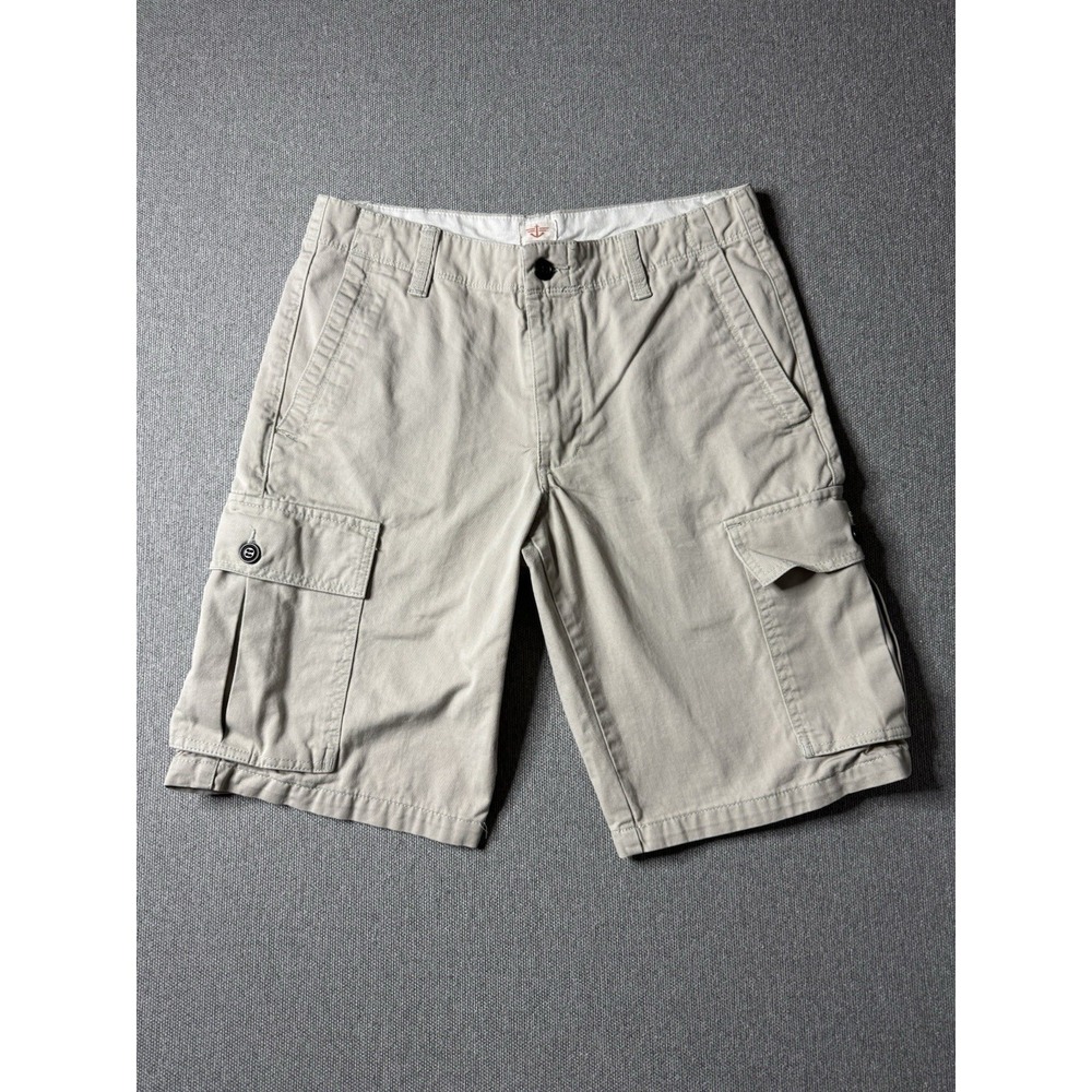 Dockers Men's Khaki Cargo Shorts Size 30 Utility, Outdoors, Hiking, Camping, USA